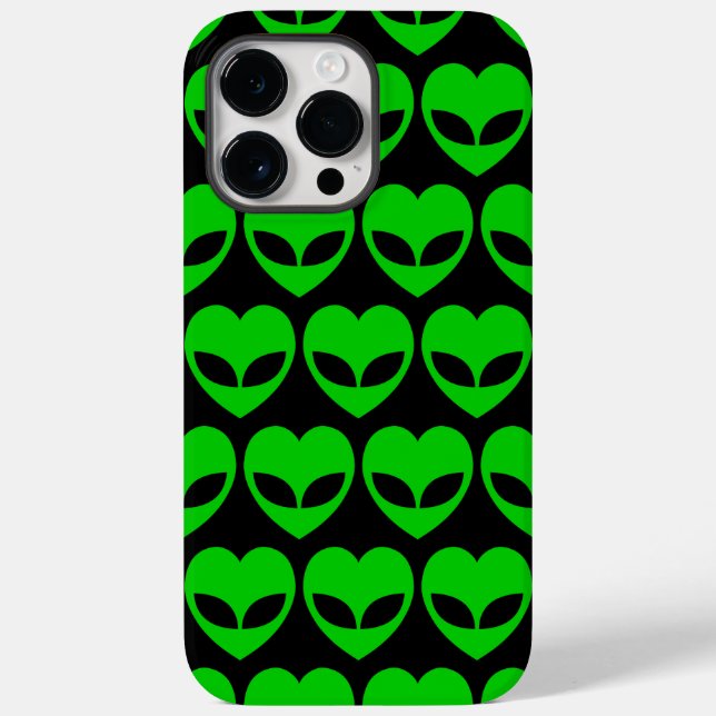 Alien Love Heart Case-Mate iPhone Case (Back)