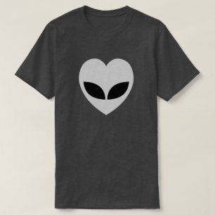 Alien Love Heart T-Shirt