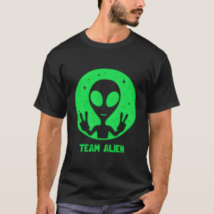 Alien Lover Men Women Kids Ufo Abduction Team Alie T-Shirt