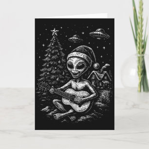 Alien Loves Christmas  Card