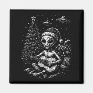 Alien Loves Christmas  Magnet