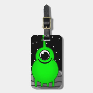 Alien Luggage Tag