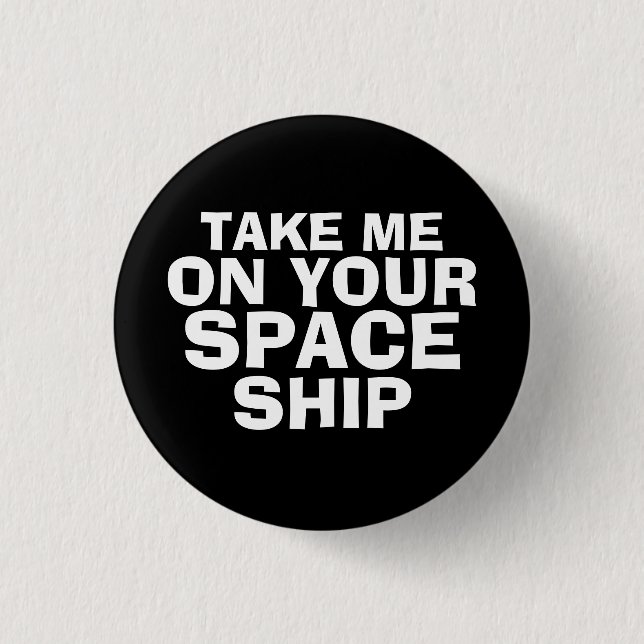 Alien Magnet 3 Cm Round Badge (Front)