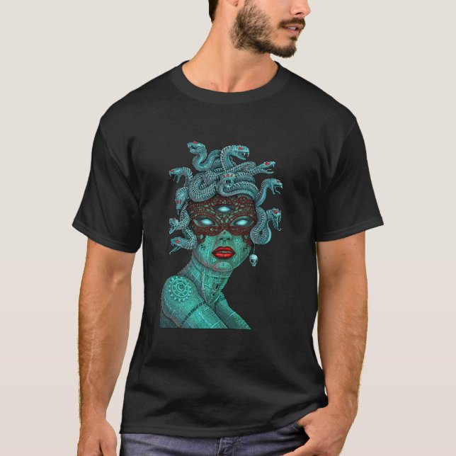 Alien Medusa Emek T-Shirt (Front)