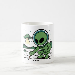 Alien Melancholy Coffee Mug