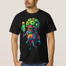 Alien Monster Creation with Electrical Test Tube