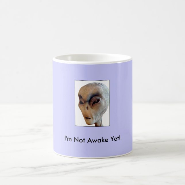 Alien Morning Coffee Mug (Center)