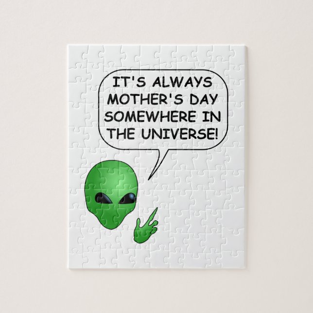 Alien Mother's Day Jigsaw Puzzle (Vertical)