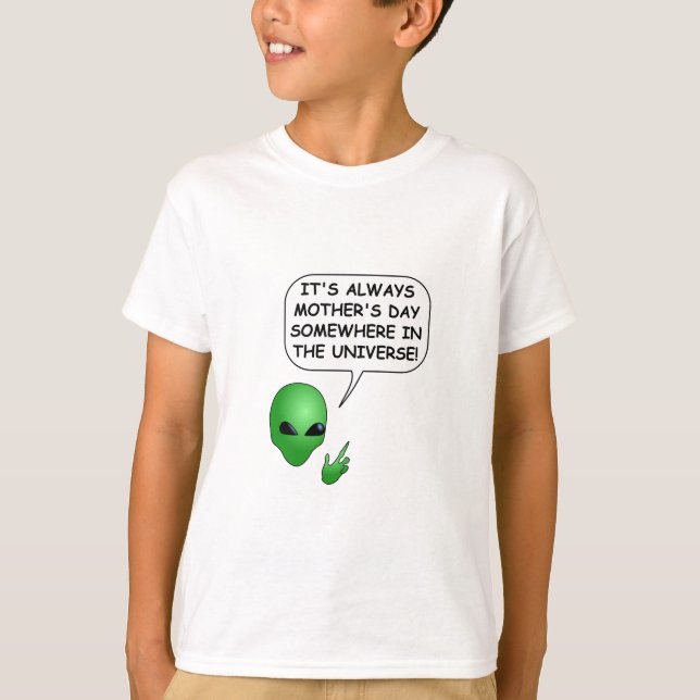 Alien Mother's Day T-Shirt (Front)