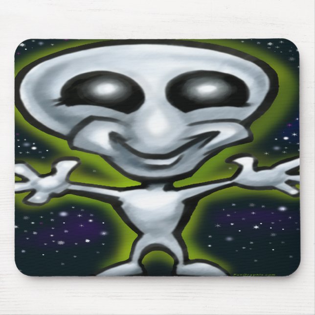 Alien Mouse Pad (Front)