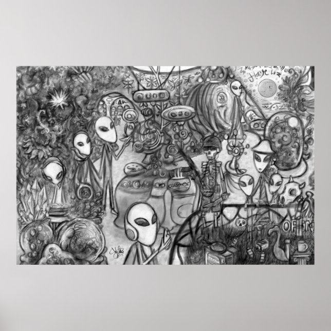 Alien Museum Poster (Front)