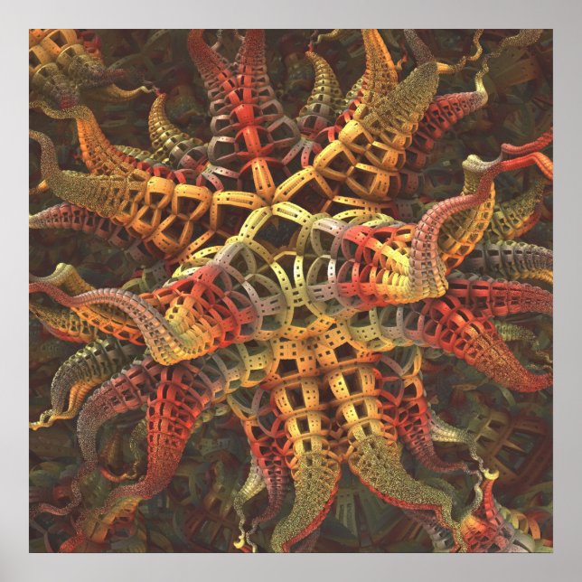 Alien Octopus Poster (Front)