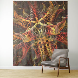 Alien Octopus Tapestry
