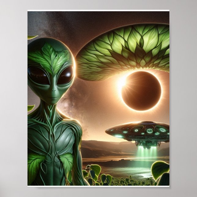  Alien Odyssey: Earthbound Eclipse Poster (Front)