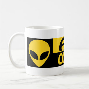 ALIEN ON BOARD COFFEE MUG