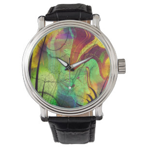 Alien Opal Abstract Watch
