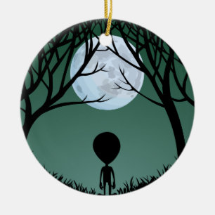 Alien Ornament Cute Alien Decoration Personalised