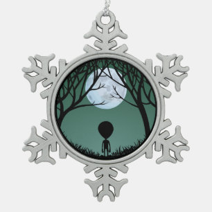 Alien Ornament Extraterrestrial Christmas Decor