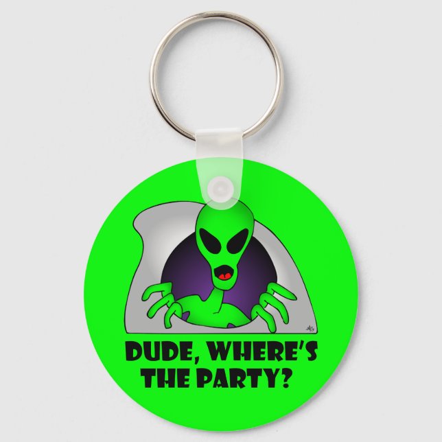 ALIEN PARTY-6 KEY RING (Front)
