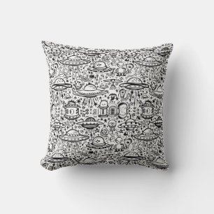 Alien Pattern  Cushion