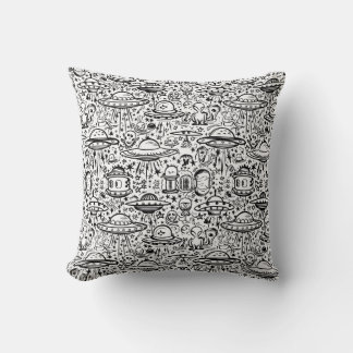 Alien Pattern Cushion