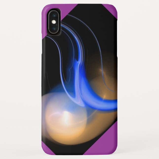 ALIEN PEARL black purple Case-Mate iPhone Case (Back)
