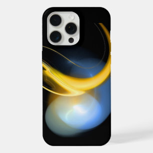 ALIEN PEARL Blue White Yellow Black iPhone Case