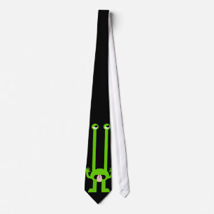 Alien Peekaboo Tie