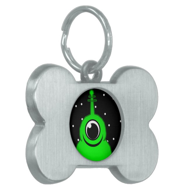 Alien Pet Tag (Front Left)