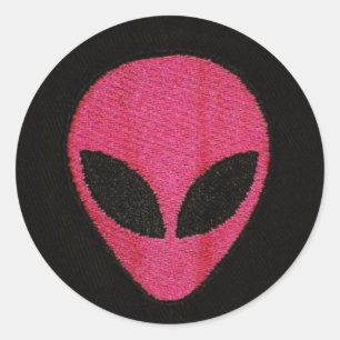 ALIEN PINK stickers