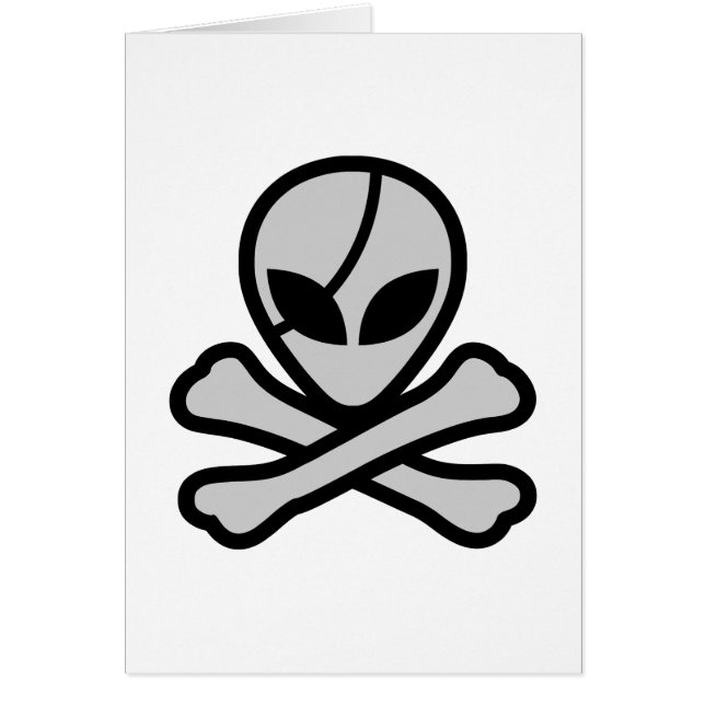Alien Pirate Card (Front)