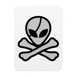 Alien Pirate Magnet
