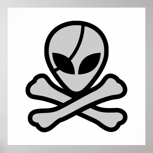 Alien Pirate Poster (Front)