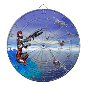 Alien Planet Dartboard