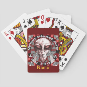 Alien Planet Playing Cards