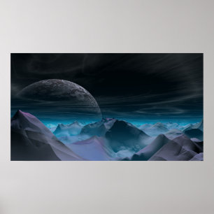 Alien planet poster