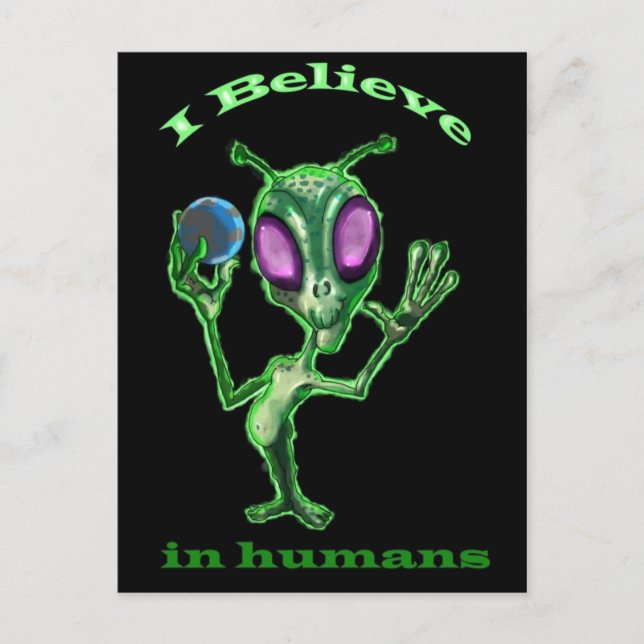 Alien post card (Front)