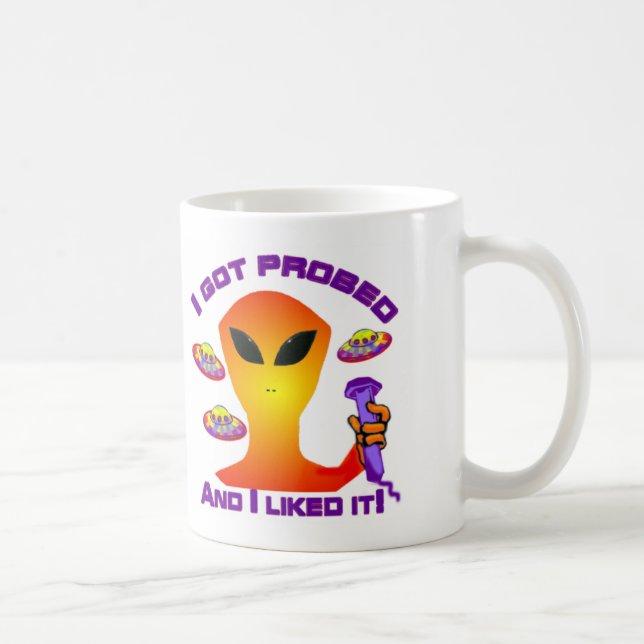 Alien Probe Coffee Mug (Right)