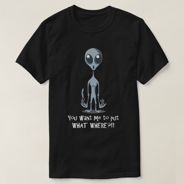 Alien Probe T-Shirt (Design Front)