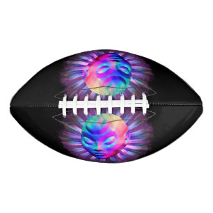 Alien Psychedelic Meditation Football