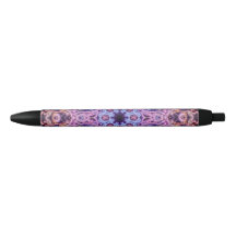 Alien Purple Psychedelic Kaleidoscopic Mandala