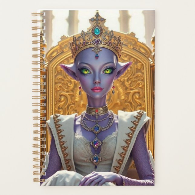 Alien Queens Planner (Front)