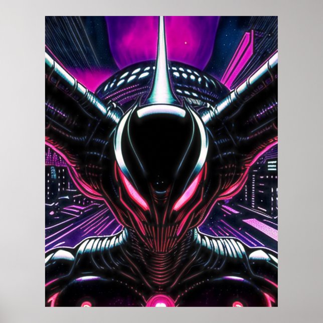 Alien Raven 11 Poster (Front)