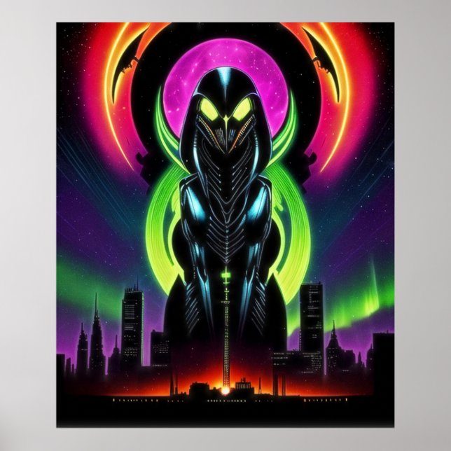 Alien Raven 13 Poster (Front)