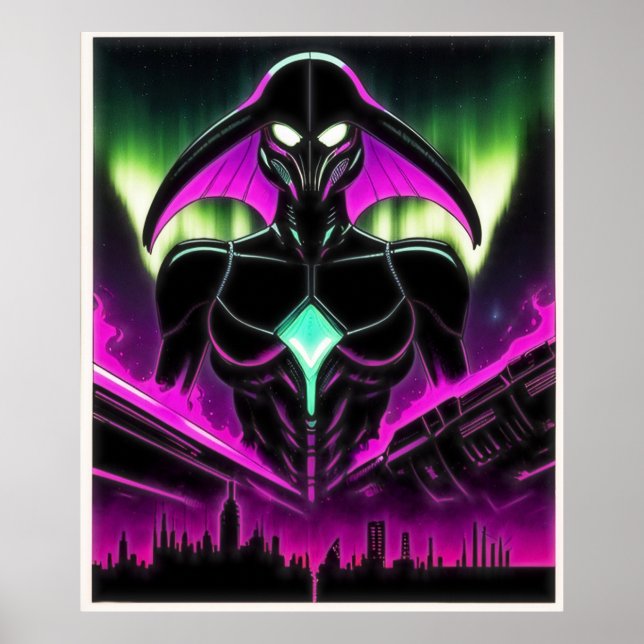 Alien Raven 20 Poster (Front)