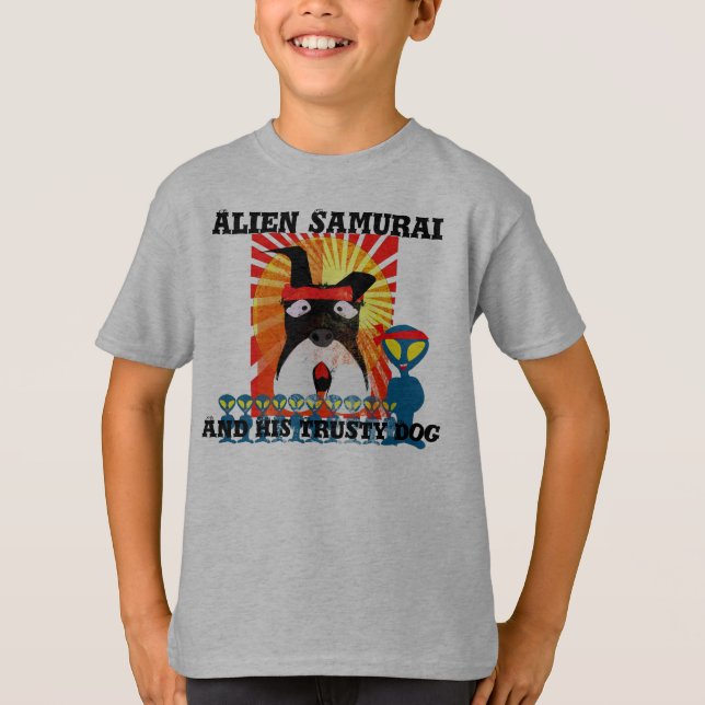 Alien Samurai T-Shirt (Front)