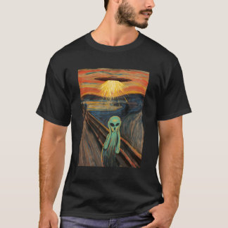 Alien Scream Painting T-Shirt