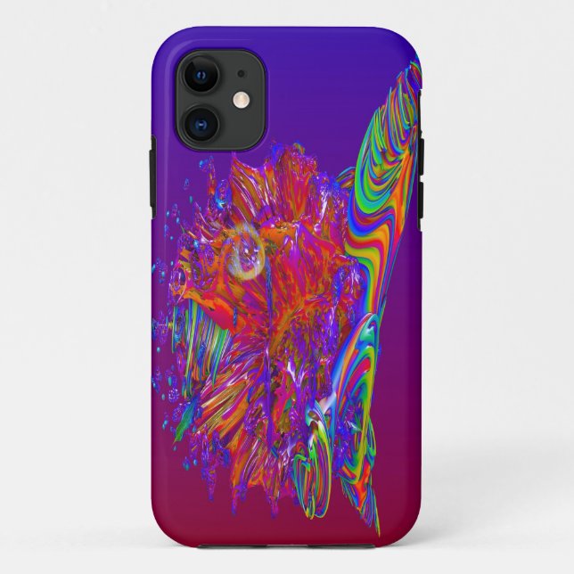 Alien Sea Creature Case-Mate iPhone Case (Back)