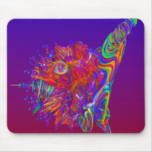 Alien Sea Creature Mouse Pad