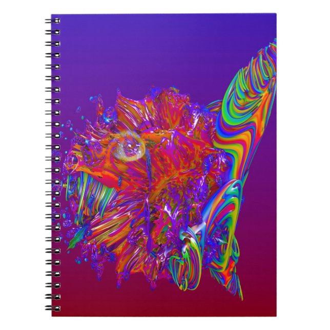 Alien Sea Creature Notebook (Front)